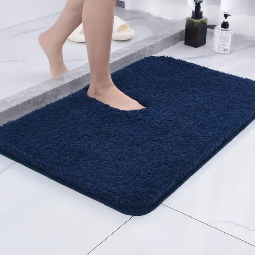 Ultra-Soft Plush Bath Mat with Non-Slip Backing and Machine Washable Design - Image 6
