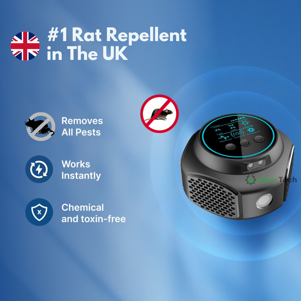 Ultrasonic Mouse Repellent with Digital Display and Plug-In Design for Rodent Control - Image 18