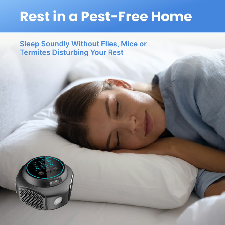 Ultrasonic Mouse Repellent with Digital Display and Plug-In Design for Rodent Control - Image 9
