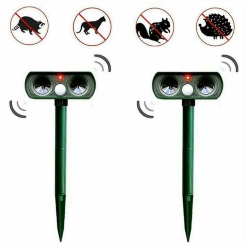 Ultrasonic Pest Repeller with Solar Power and Motion Detection for Gardens - Image 3