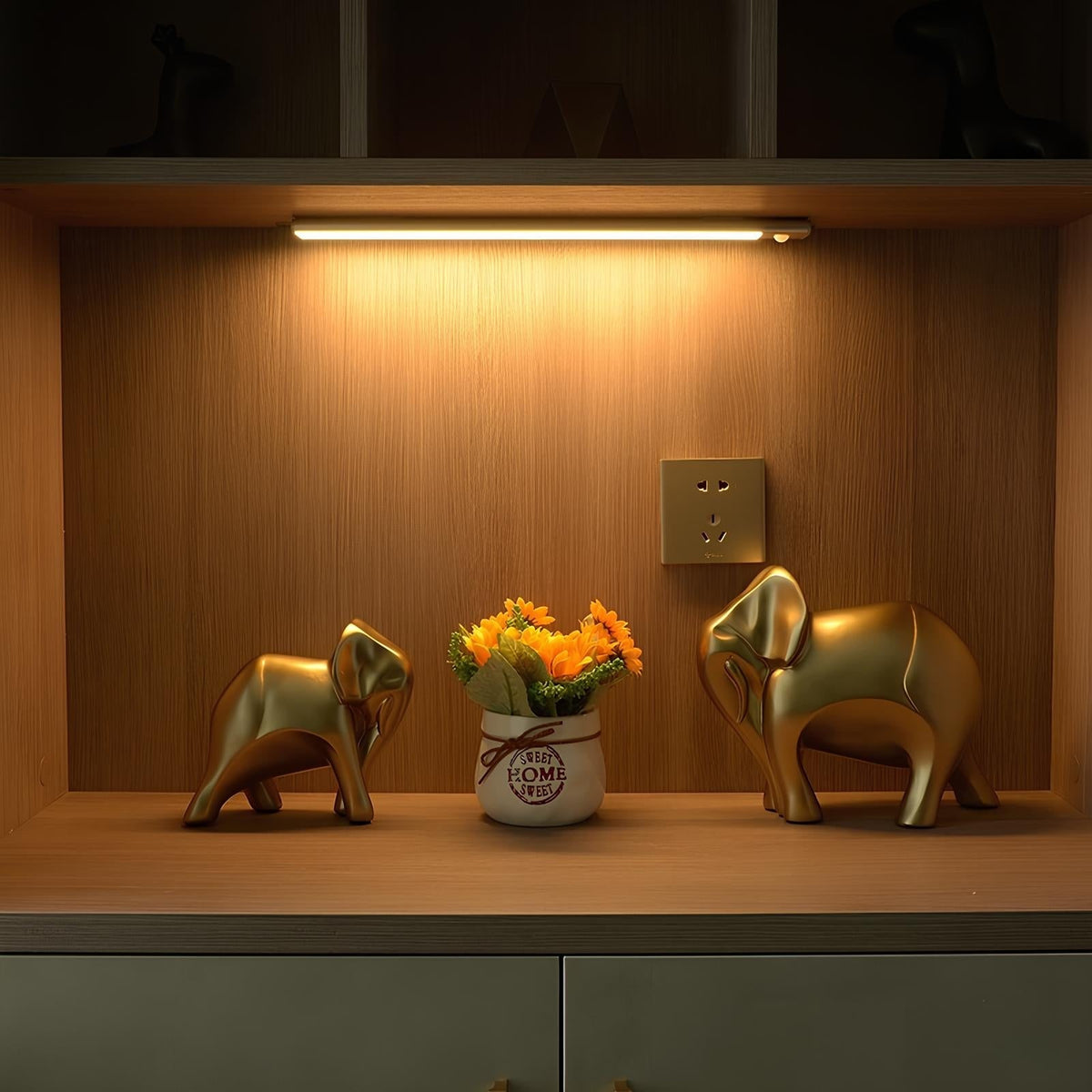 Under Cabinet Lights with Motion Sensor Rechargeable LED Lighting and Magnetic Mount - Image 19