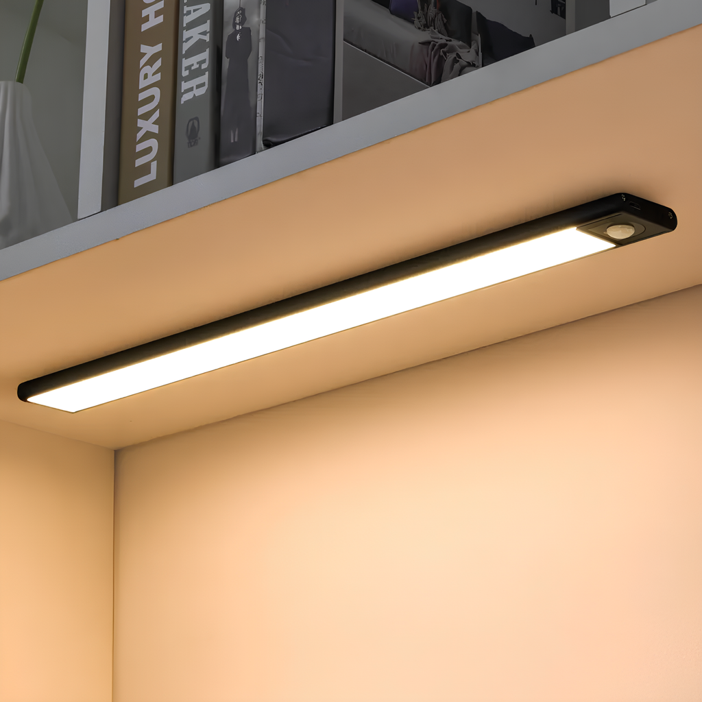 Under Cabinet Lights with Motion Sensor Rechargeable LED Lighting and Magnetic Mount - Image 2