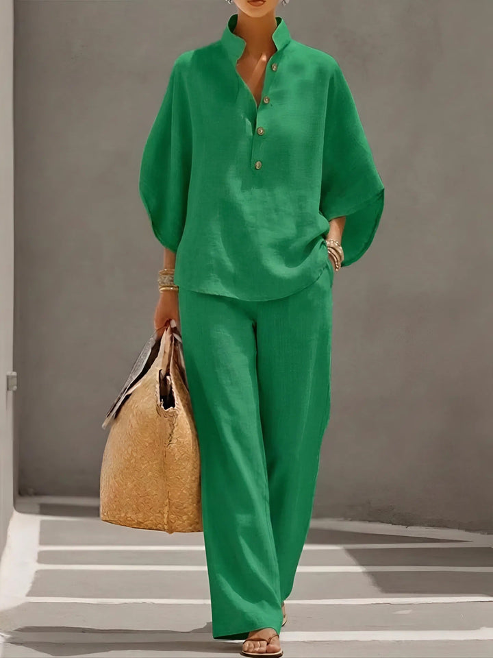 Valentina | Elegant Women's Wide Leg Set