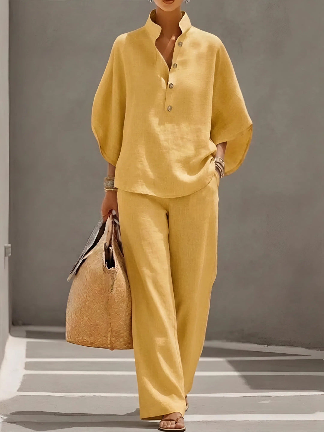 Valentina | Elegant Women's Wide Leg Set