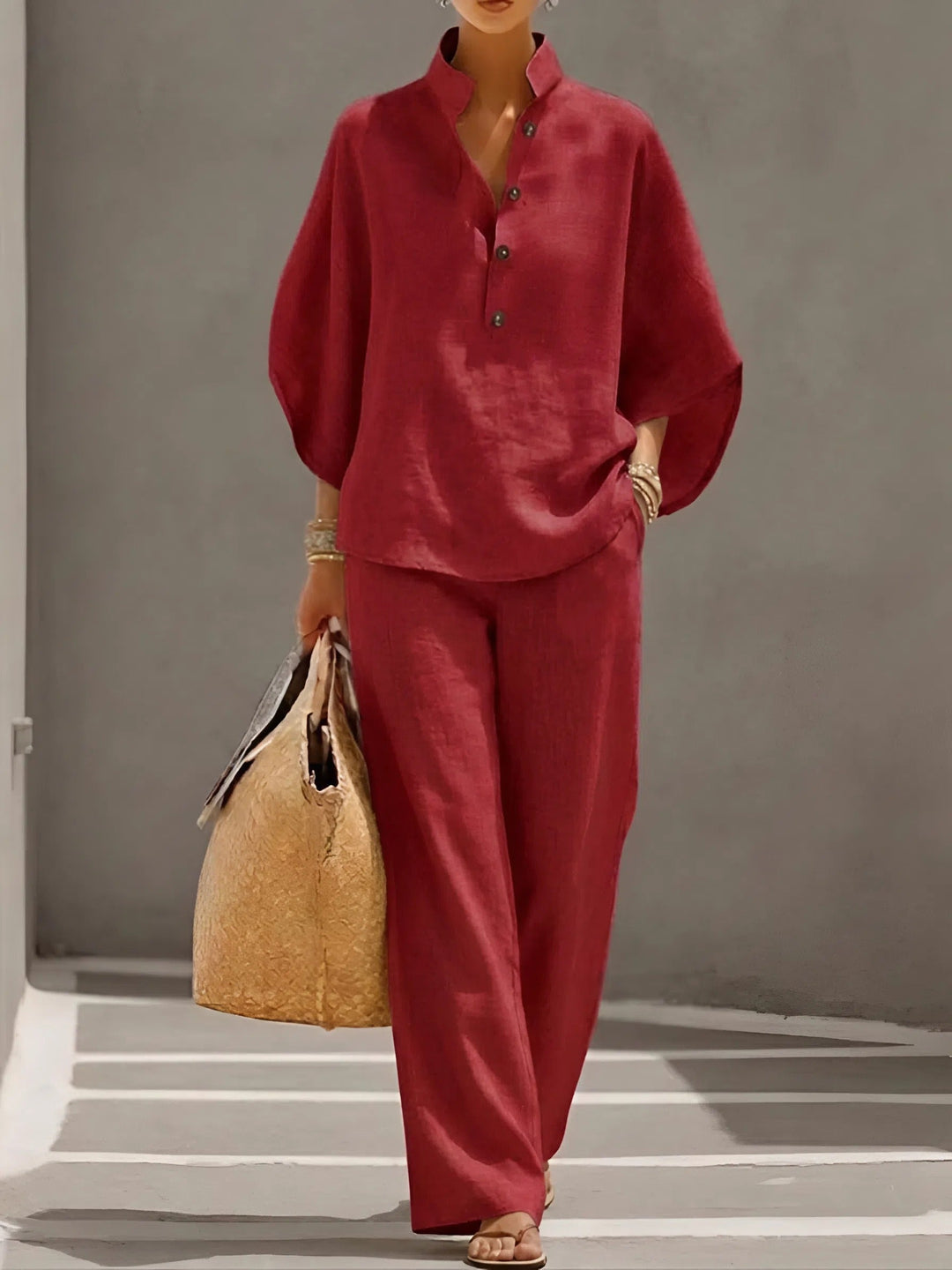 Valentina | Elegant Women's Wide Leg Set
