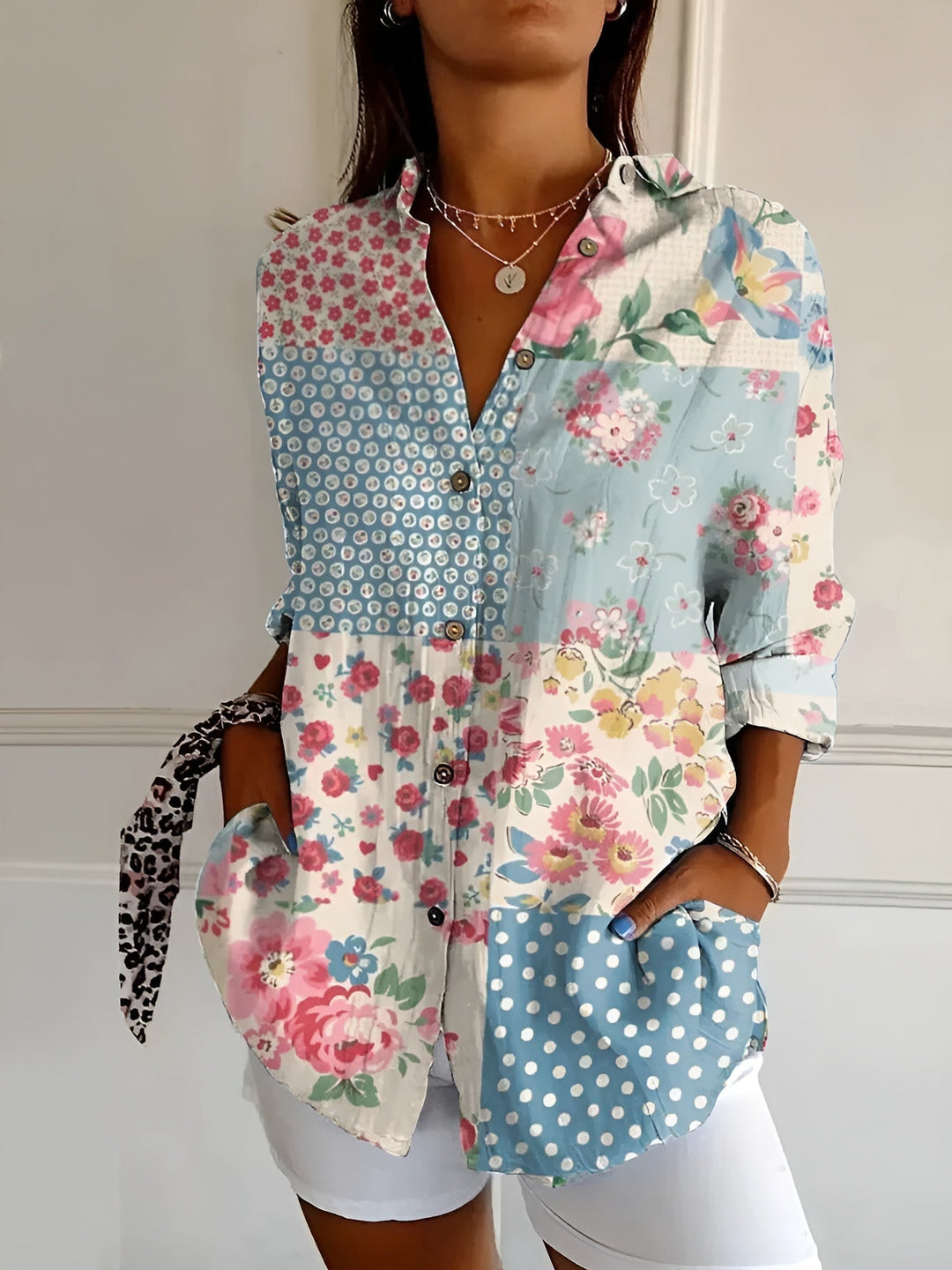 Women's Button-Down Long Sleeve Shirt for Everyday Styles for Women