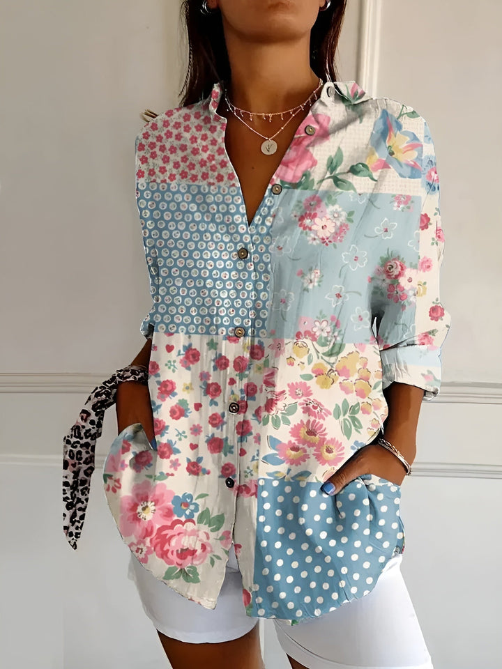 Women's Button-Down Long Sleeve Shirt for Everyday Styles for Women