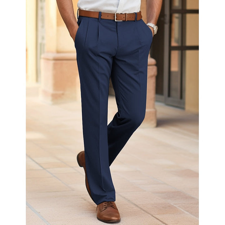 Men's Straight-Leg Trousers