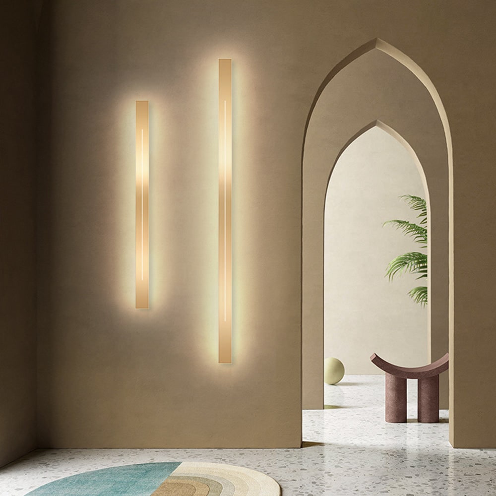 Wall Light Linear LED Sconce with Minimalist Design and Warm White Glow - Image 2