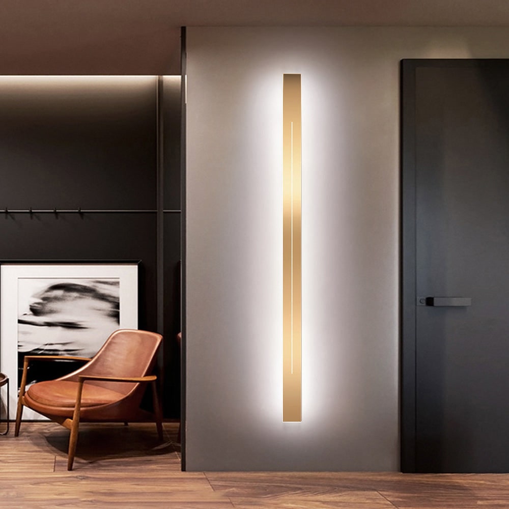 Wall Light Linear LED Sconce with Minimalist Design and Warm White Glow - Image 20