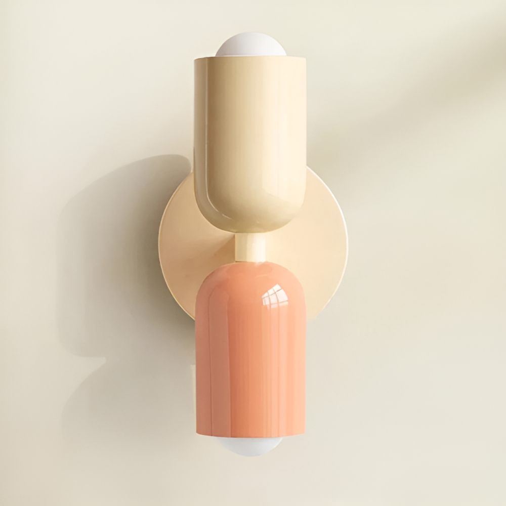 Wall Sconce Lighting with Dual Capsule Shades and Up-Down Illumination - Image 13
