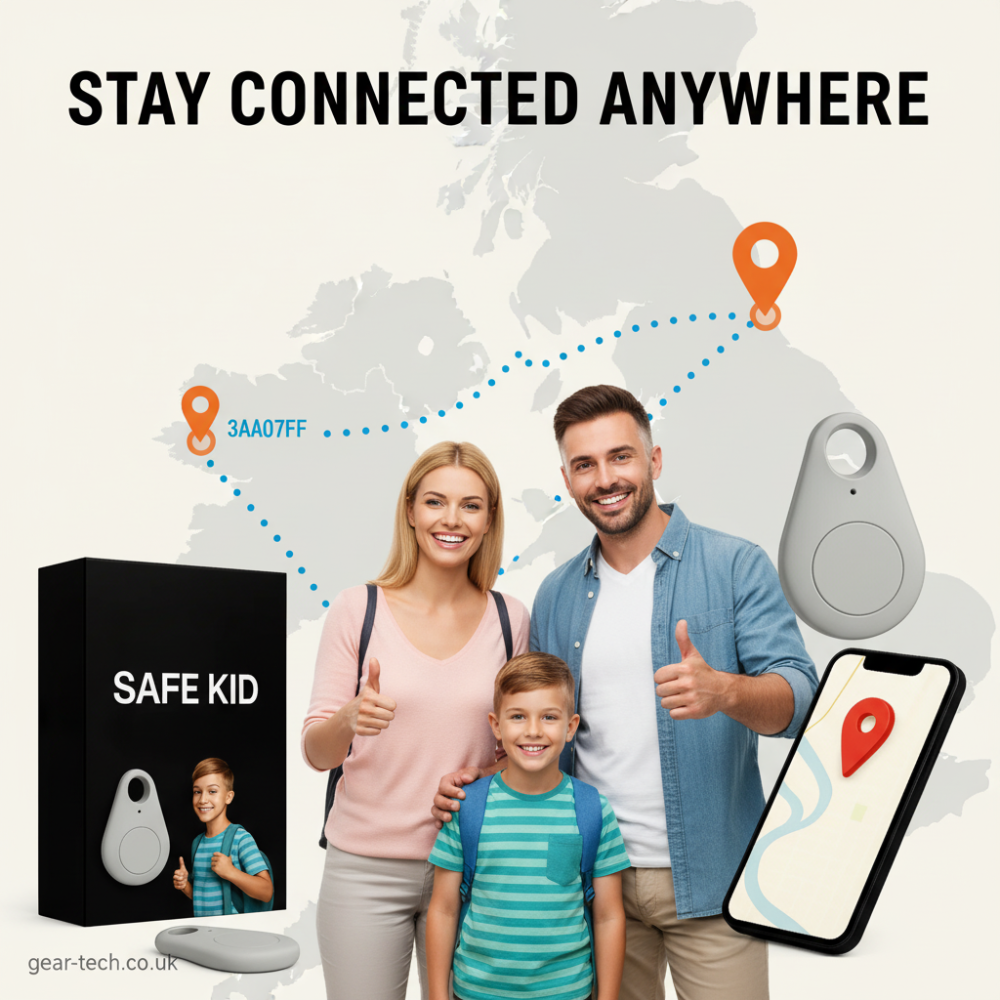 Wallet with Bluetooth Tracker and Rechargeable Smart Item Locator App for Android - Image 1