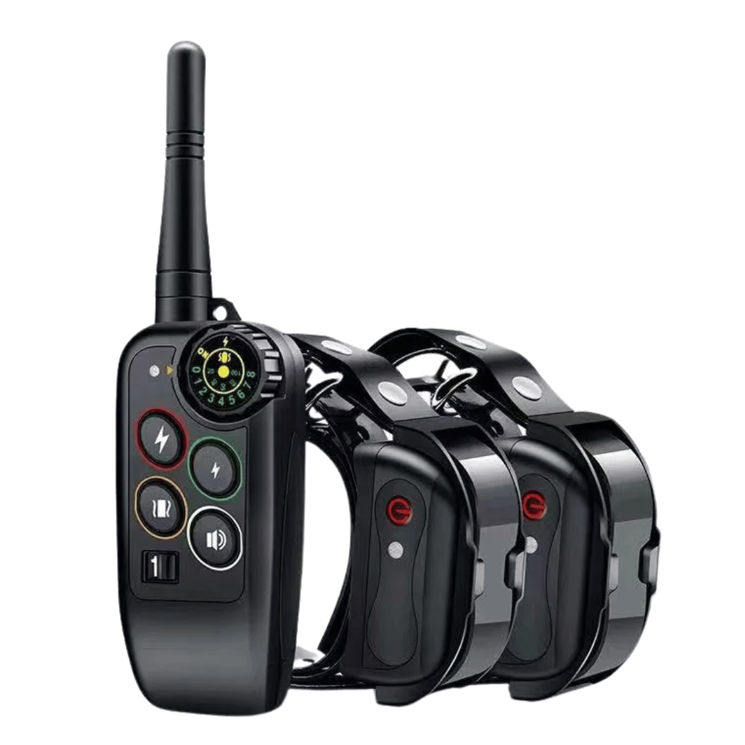Waterproof Dog Training Collar with Remote Control and Vibration Receiver - Image 1