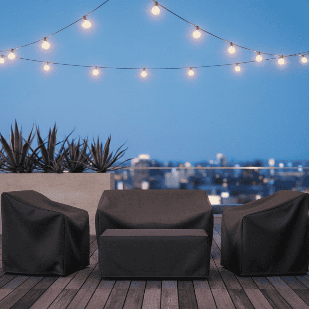 Waterproof Patio Couch Covers with Heavy-Duty Stitched Seams for Outdoor Furniture - Image 1