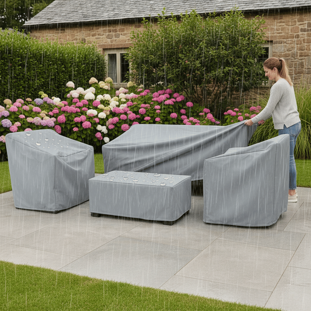 Waterproof Patio Couch Covers with Heavy-Duty Stitched Seams for Outdoor Furniture - Image 4