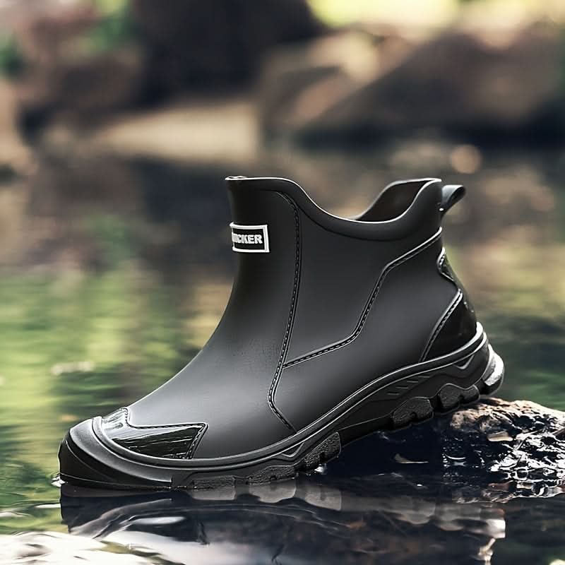 Waterproof Rain Boots with Slip-Resistant Tread and Ankle Support for Wet Outdoor Conditions - Image 4