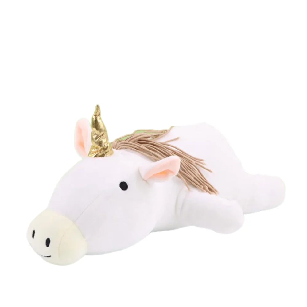 Weighted Stuffed Animal Dinosaur Plush Toy with Soft Velour Fabric and Embroidered Details - Image 6
