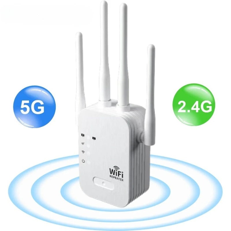 WIFI Extender with Four Antennas Dual Band Signal Booster Waterproof Outdoor Indoor - Image 11