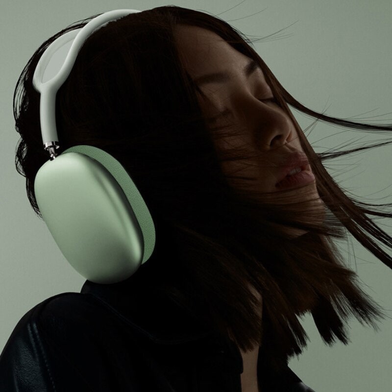 Wireless Bluetooth Headphones with Adjustable Headband and Mesh Ear Cushions - Image 1
