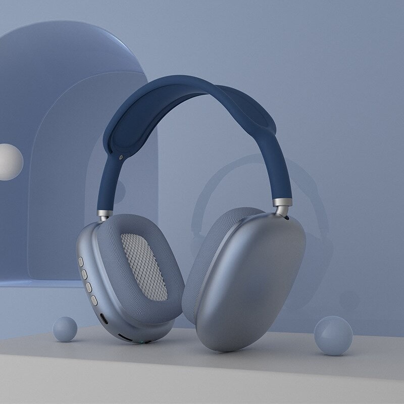 Wireless Bluetooth Headphones with Adjustable Headband and Mesh Ear Cushions - Image 5