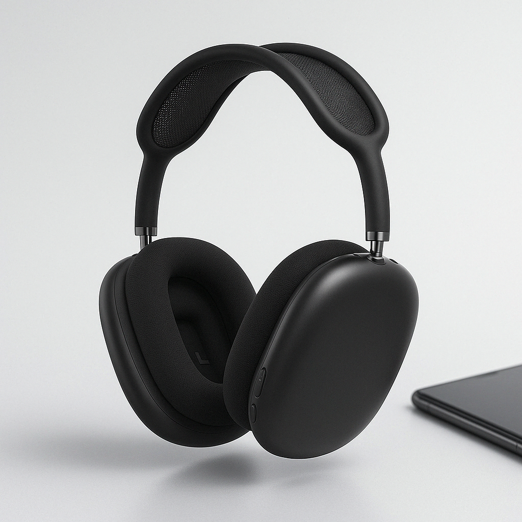 Wireless Over Ear Headphones with Active Noise Cancellation and Adjustable Headband - Image 4