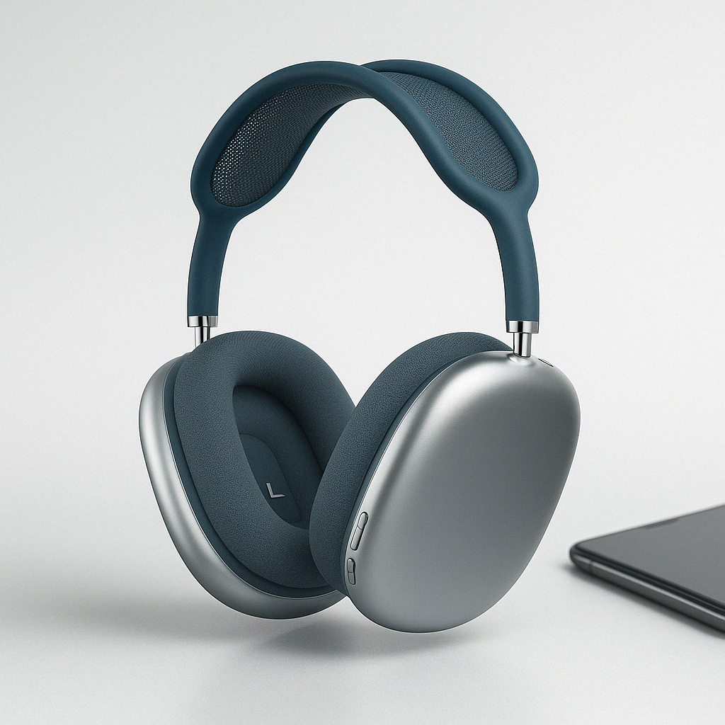 Wireless Over Ear Headphones with Active Noise Cancellation and Adjustable Headband - Image 5