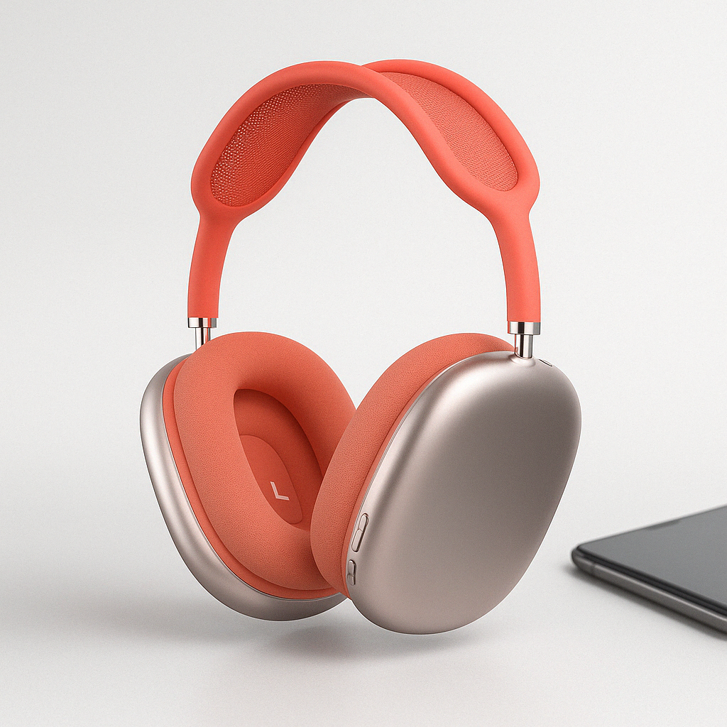 Wireless Over Ear Headphones with Active Noise Cancellation and Adjustable Headband - Image 6