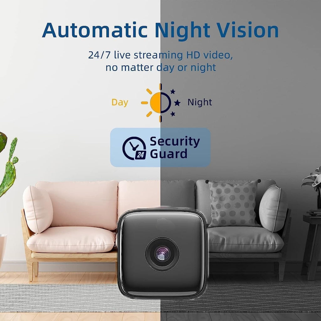 Wireless Security Camera Mini Spy with Night Vision and Motion Detection - Image 3