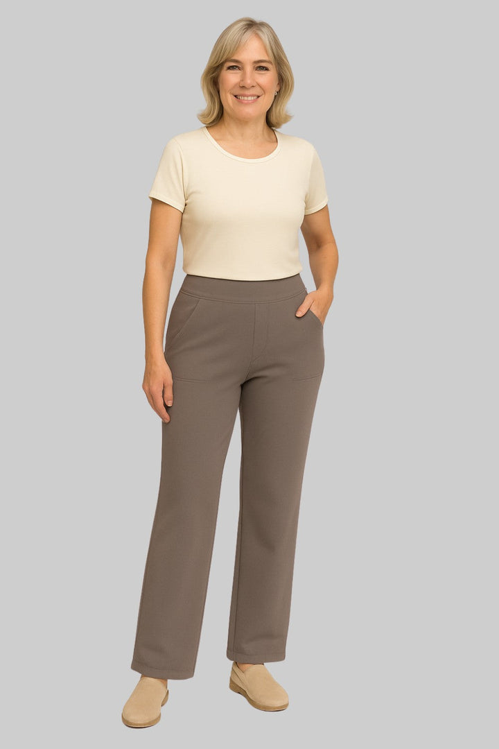 Amelia | Elegant Soft Jersey Trousers