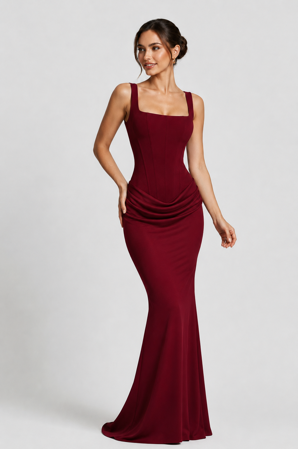 Women's Corset Maxi Dress