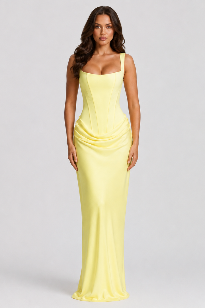 Women's Corset Maxi Dress