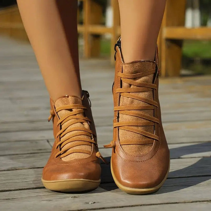 Women's Lace-Up Ankle Boots