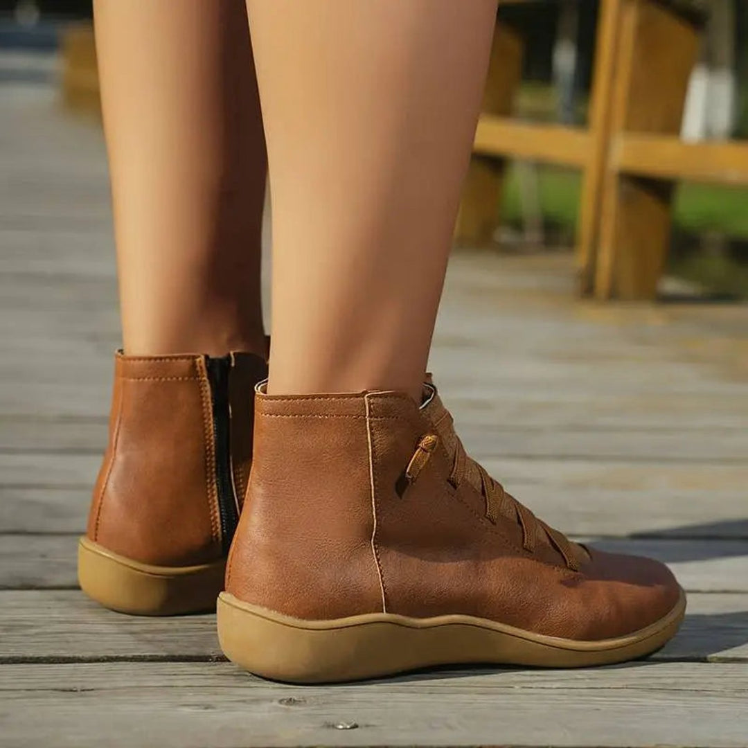 Women's Lace-Up Ankle Boots