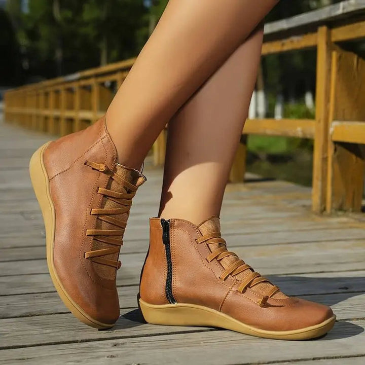 Women's Lace-Up Ankle Boots