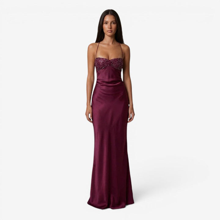Women's Spaghetti Strap Maxi Dress