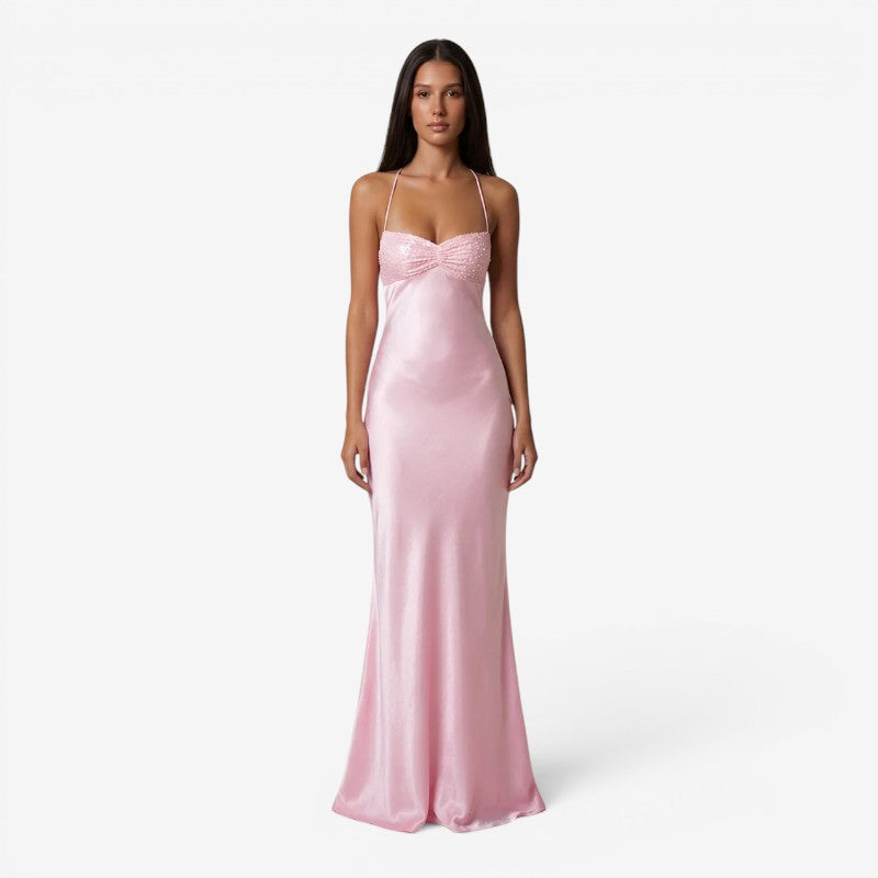 Women's Spaghetti Strap Maxi Dress