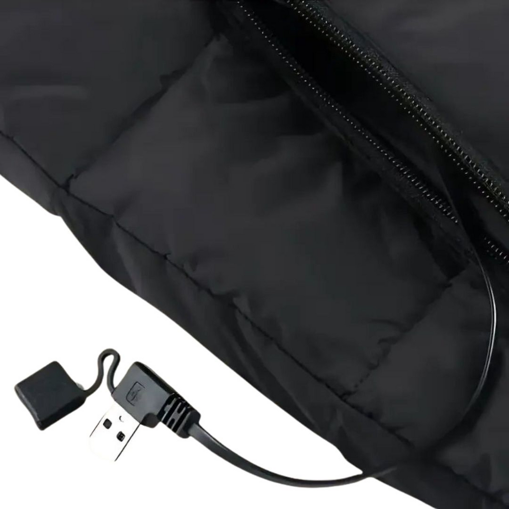 Women's Heated Vest with USB Charging Quilted Design and Adjustable Heat Levels - Image 5