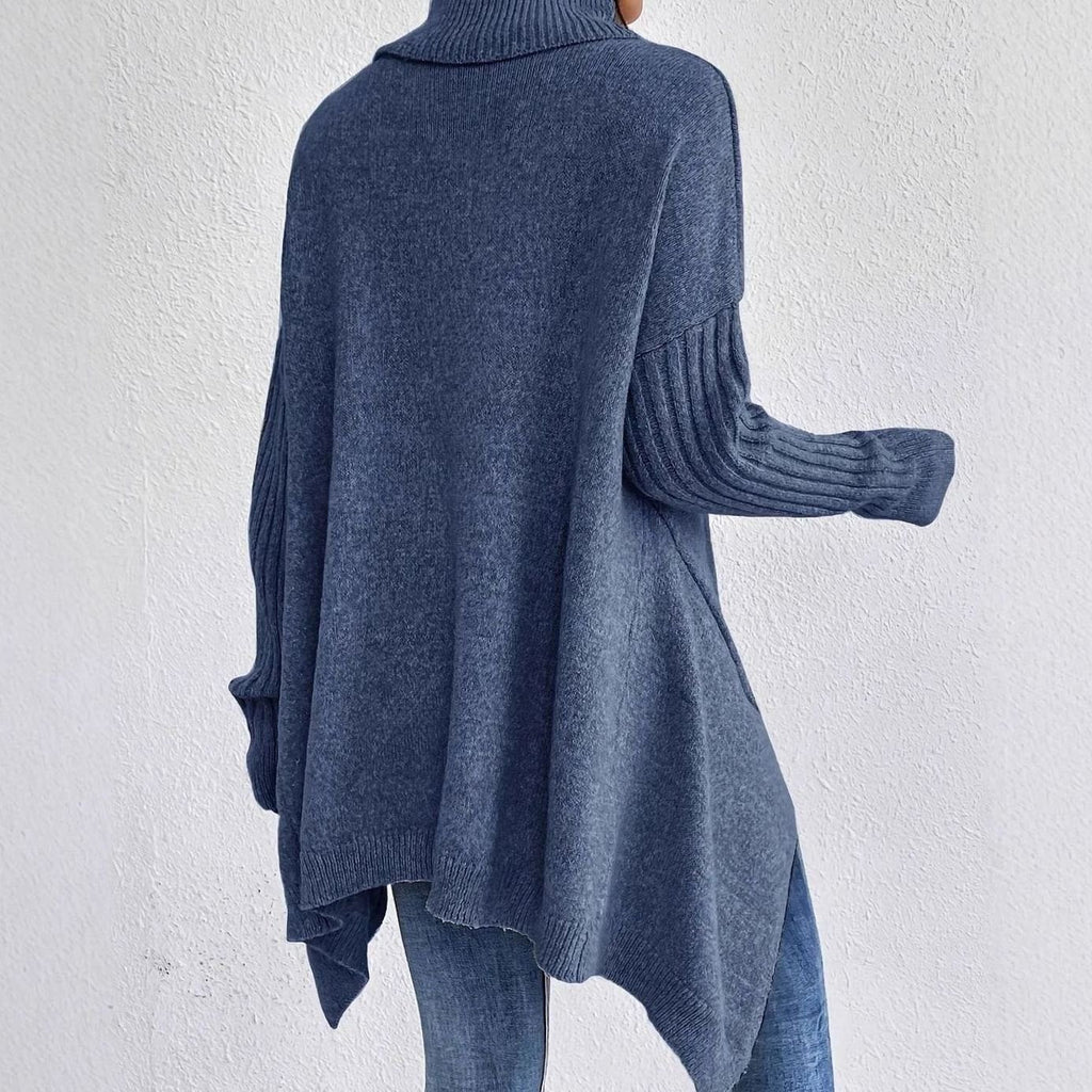 Women's Oversized Cashmere Turtleneck Jumper