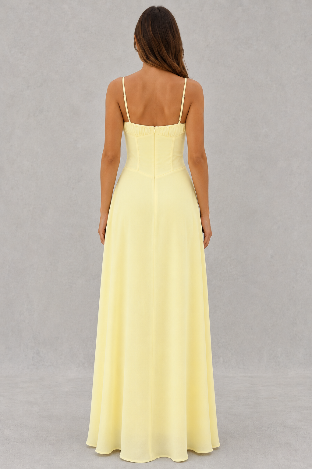 Women's Lace Up Maxi Dress
