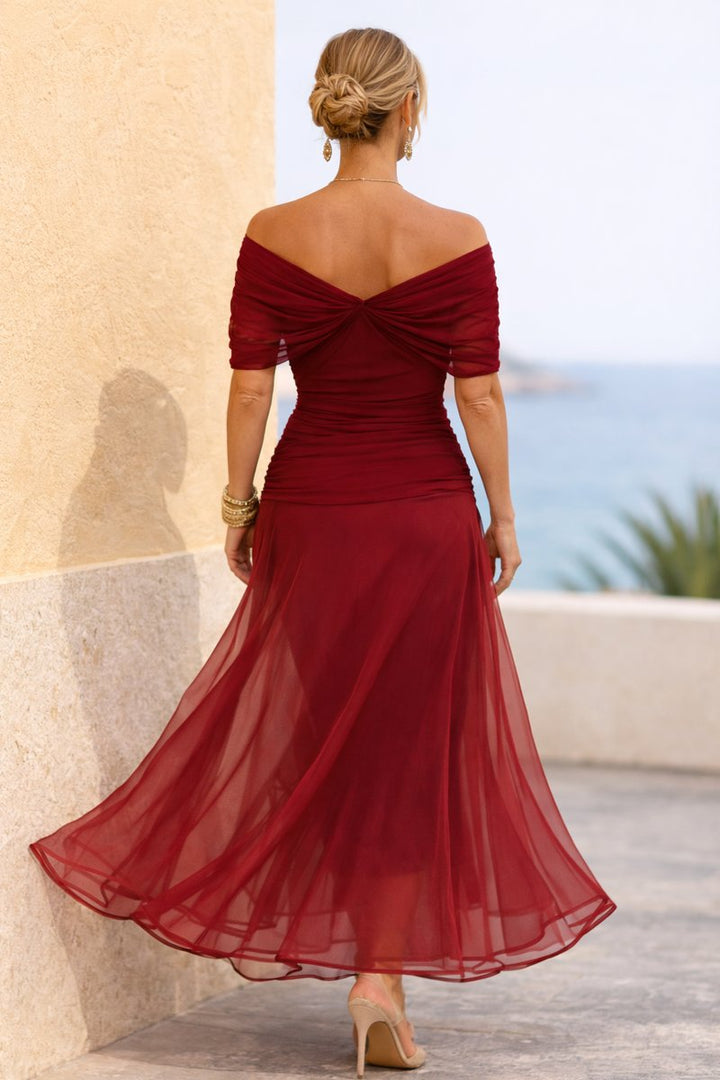 Women's Wedding Guest Maxi Dress