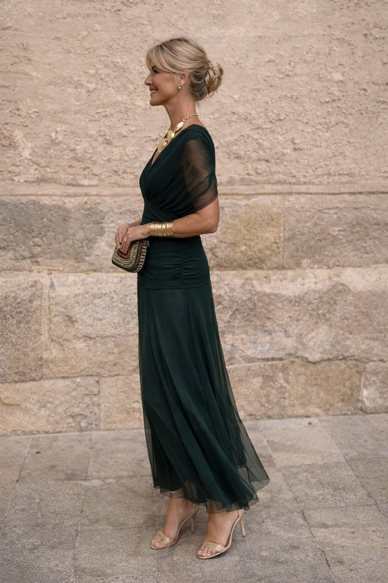 Women's Wedding Guest Maxi Dress