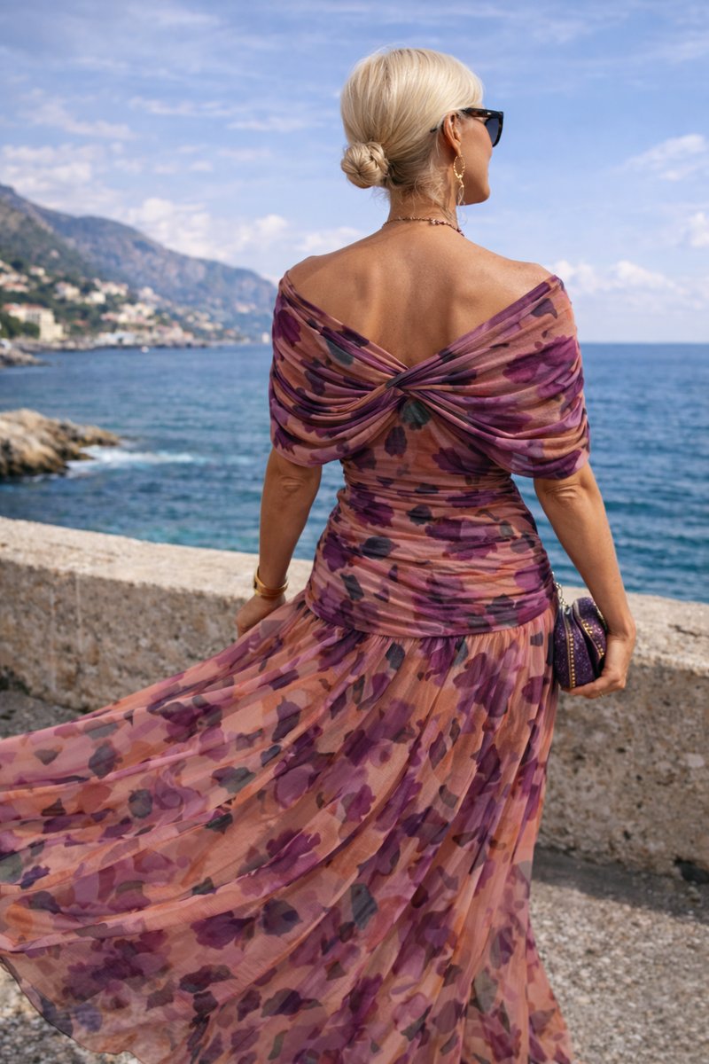 Women's Wedding Guest Maxi Dress