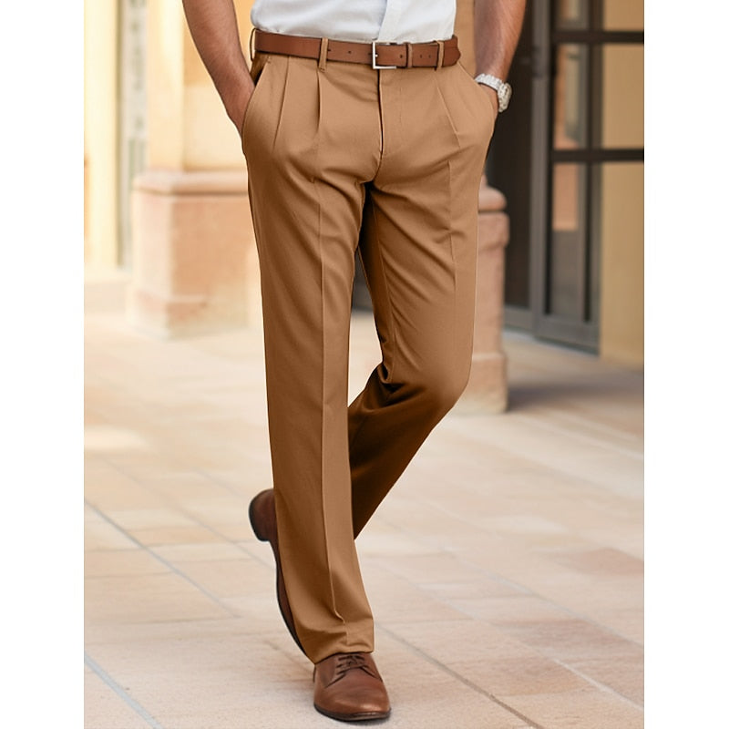 Men's Straight-Leg Trousers