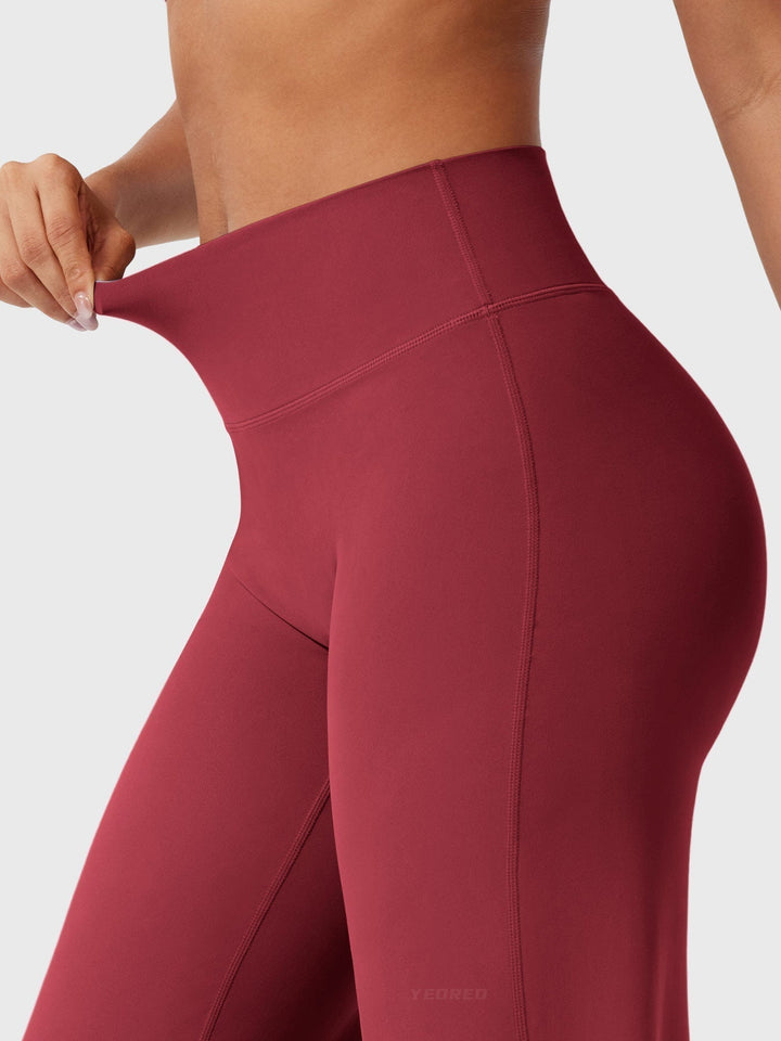 Wide Women's Summer Trousers with Flared Legs