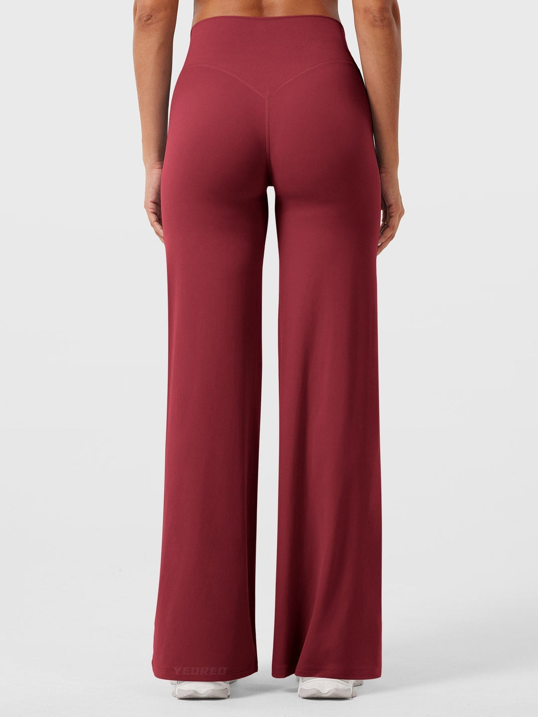 Wide Women's Summer Trousers with Flared Legs