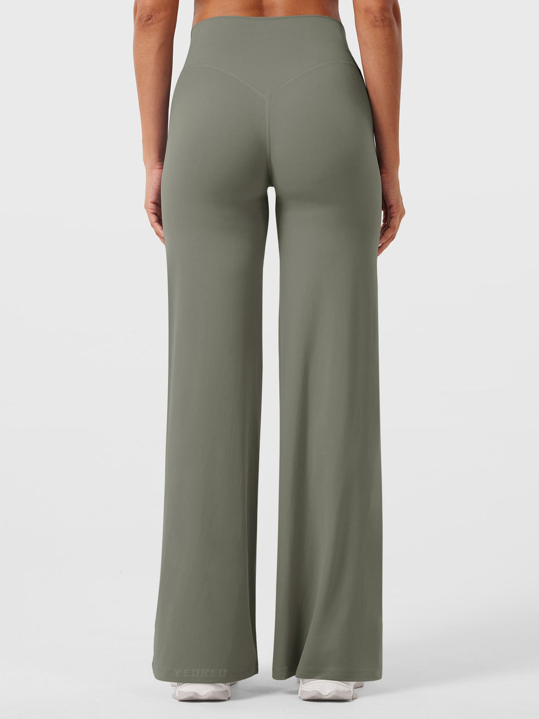 Wide Women's Summer Trousers with Flared Legs