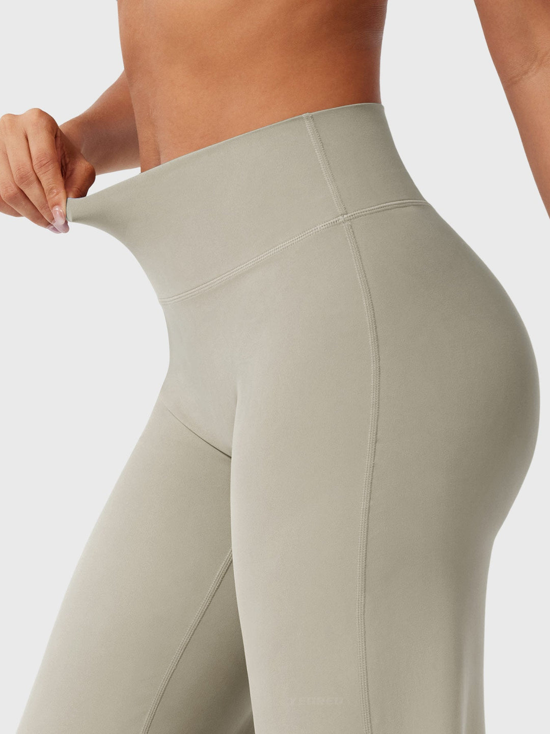 Wide Women's Summer Trousers with Flared Legs
