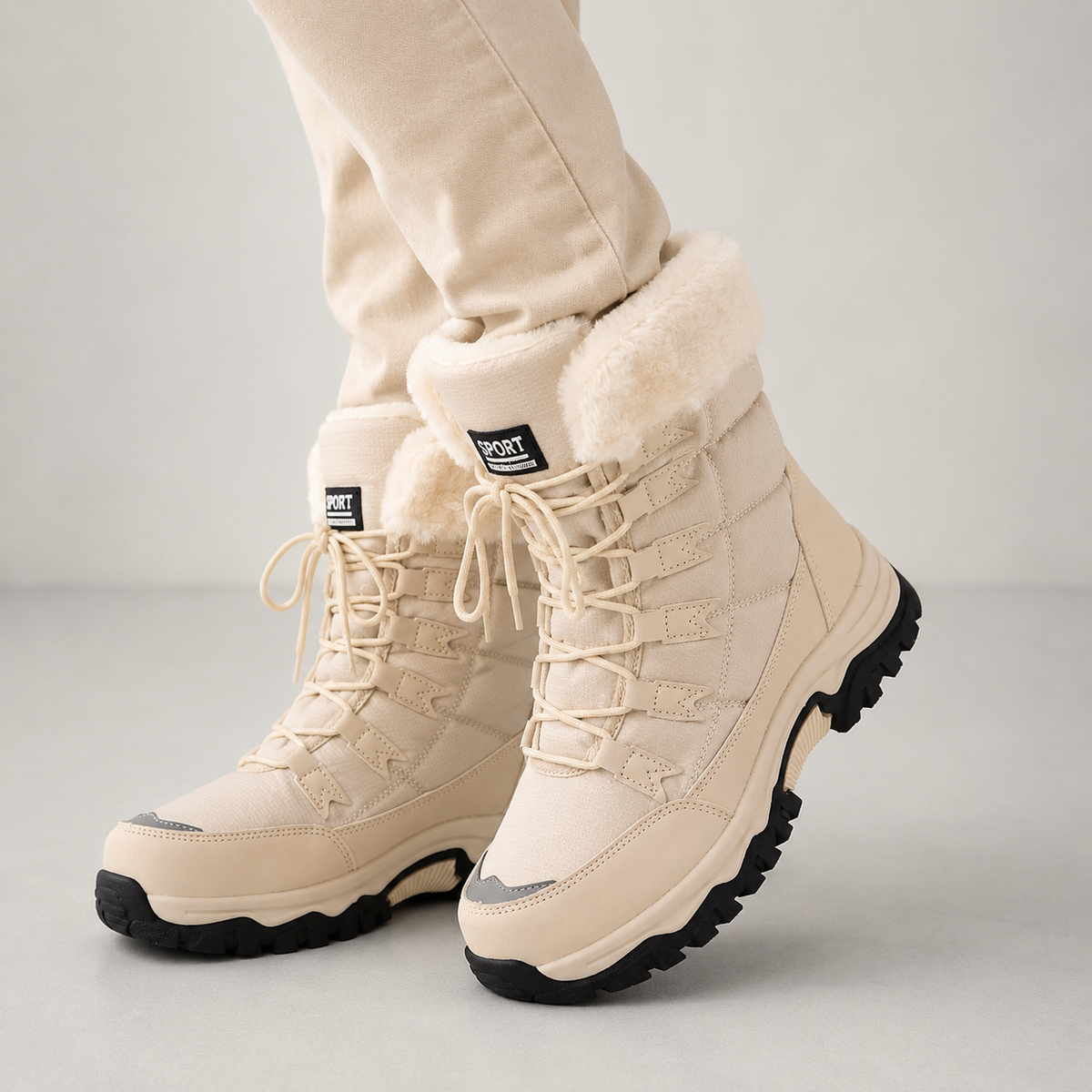 Bottes de neige d'hiver pour femme